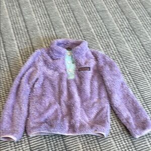 Vineyard Vines Lavender Fleece Pullover